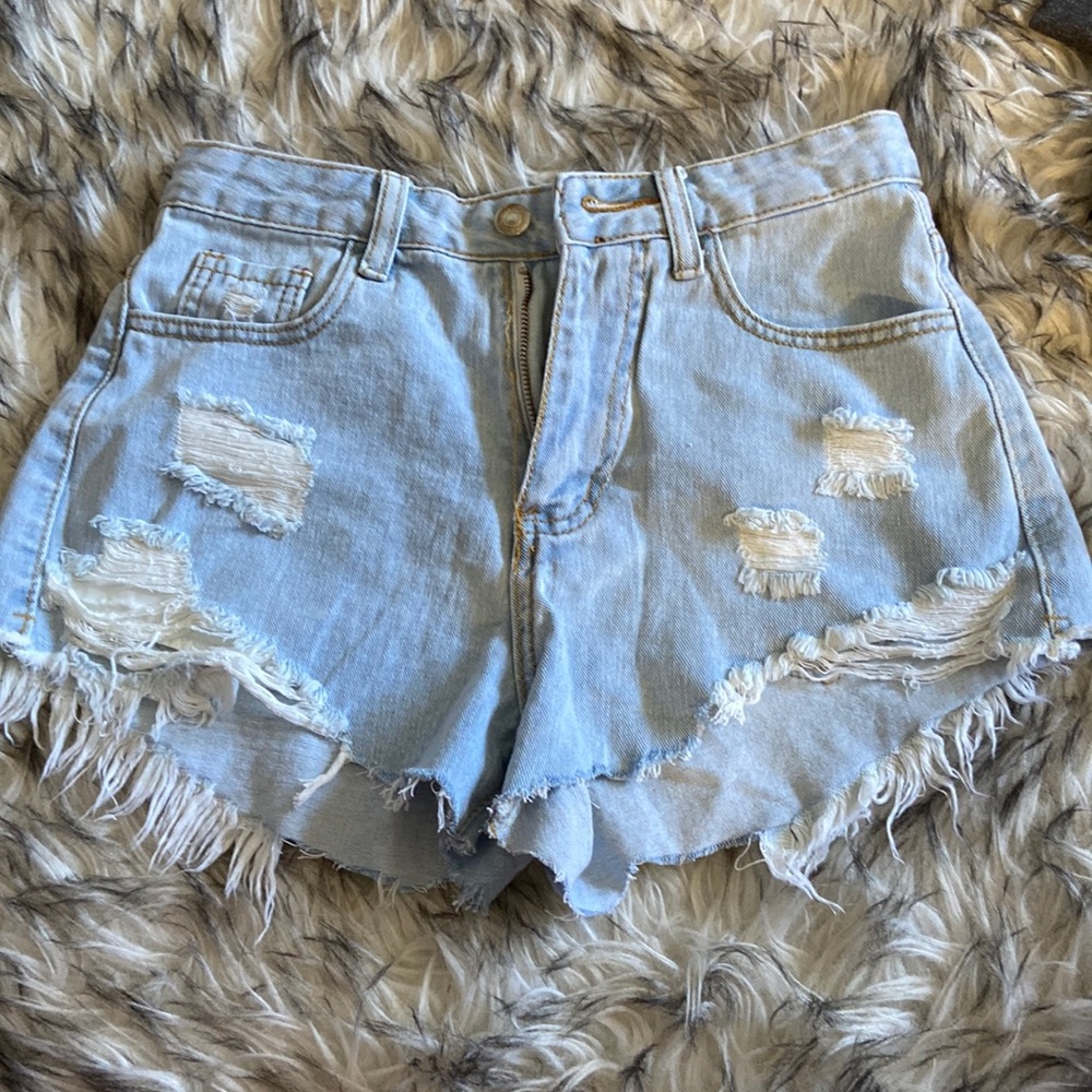 SHEIN jean shorts